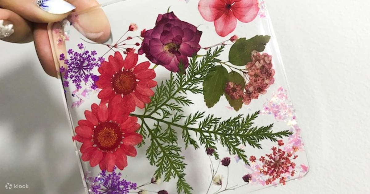 Flower Resin Coaster DIY Kit with Free Delivery, Singapore Klook